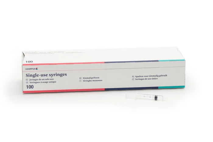 Covetrus Jeringa 3 Cuerpos Cono Concentrico 3 mL 100 Unidades Covetrus Jeringa 3 Cuerpos Cono Concentrico 3 mL 100 Unidades